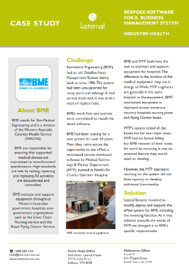 BME Case Study Lansa